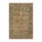 Kitty Machine Washable Taupe/Black Area Rug with Non-Slip Backing-107388744