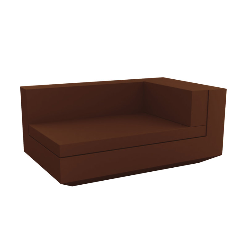 Vela - Modular Sofa Left Chaise Lounge - Basic, Bronze