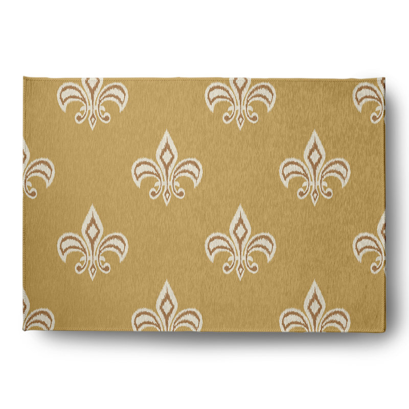 Tona Chenille Damask Indoor Rug, Rectangle 5' x 7'