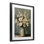 Reproduction sous verre traditionnelle de bouquet de fleurs traditionnelles albâtre, design par Petal Prints Design