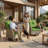  All-Weather Rattan Rocking Swivel Patio Chairs With Cushions-1798146743