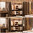 77‘’ Closet System, Industrial Pipe Clothing Rack-1395471025