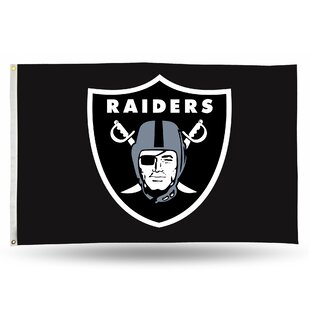 Las Vegas Raiders 12.5 x 18 Embellish Garden Flag