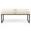 Upholstered Cowhide Bench-1351151842