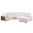 Shariff U-Shaped Corduroy Sectional Sofa with Pull-Out Bed, Storage Chaise Lounge & Open-Storage Armrest-1402151083