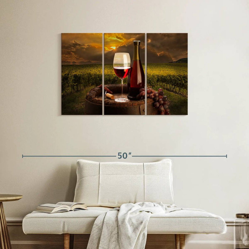 Yarlin Napa Valley - vin rouge, H 24 po x l 38 po