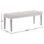 Banc de salle à manger capitonné en tissu Leviton-697589066-697589068