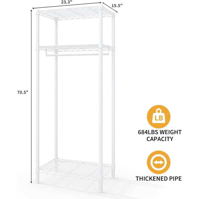 60cm Clothing Rack
