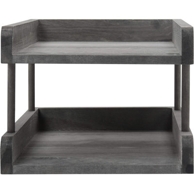 2 Tier Office Desktop File Organizer