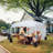 10x10ft Easy Pop-Up Canopy, Outdoor Screen Tent with Mesh Mosquito Netting Side Walls, Pop Up Tent, Waterproof Outdoor Screen Shed for Camping Picnic Party Deck Yard Events