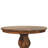 Solid Wood Valentina Round Dining Table Light Brown