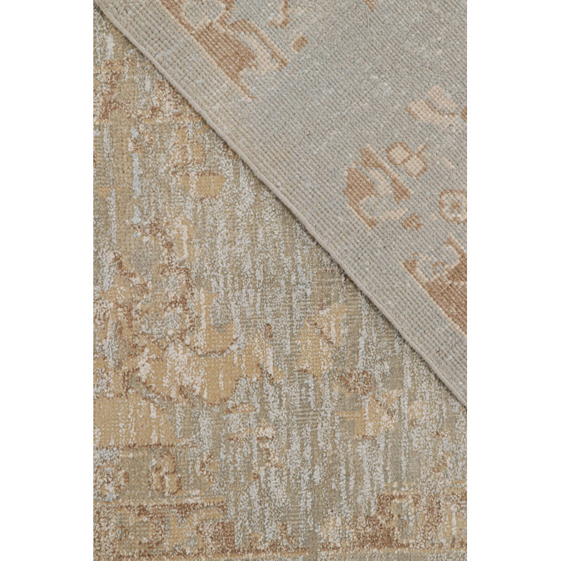 One-of-a-Kind Hand Knotted Area Rug, Rectangle 11'8" x 15'1"
