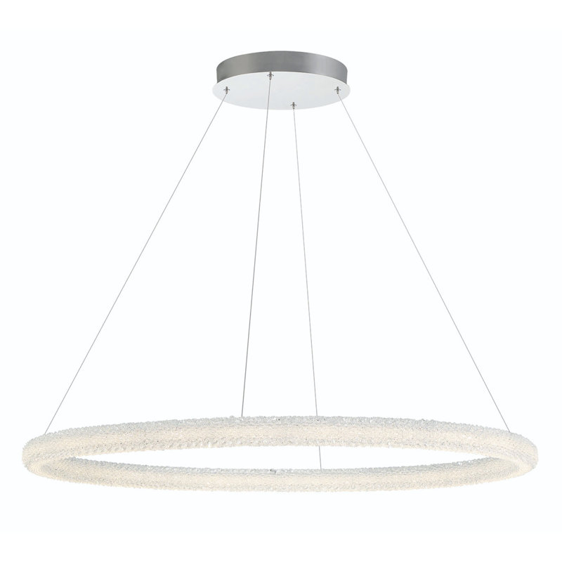 Sassi 1 light Chandelier in Chrome
