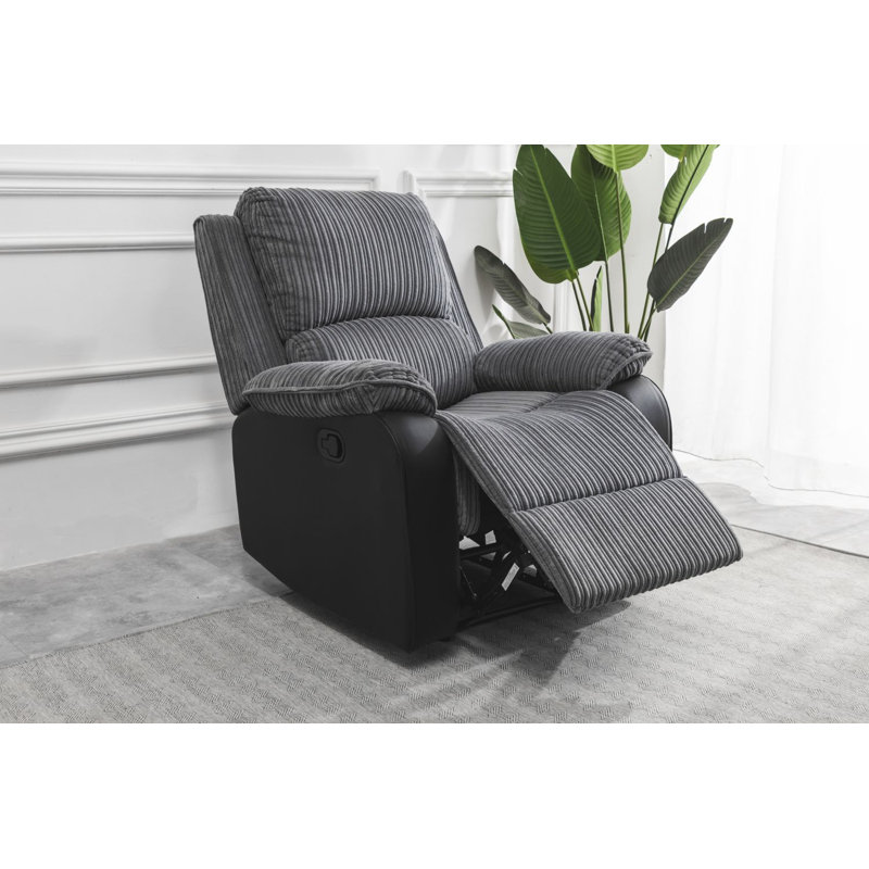 Anding Manual Recliner Sofa Chair, Manual - Push Back