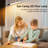 Loudean 72.8' Dimmable LED Floor Lamp with Remote Control, Adjustable Reading Floor Lamp-371520420