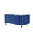 60'' Upholstered Loveseat, Velvet Sofa Couch with 2 Throw Pillows-112444038