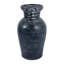 Vase de table décoratif texturé Amphora avec poignées torsadées pour la décoration intérieure-423227705-434249830
