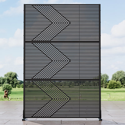 Liam Metal Privacy Screen Fence Panel by Lumioca