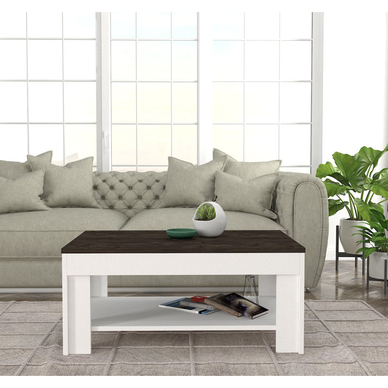 Hrissoula Four Leg Coffee Table with Storage