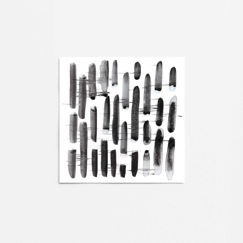 «Balance in Black and White», reproduction d'art roulée, H 11 po x l 14 po