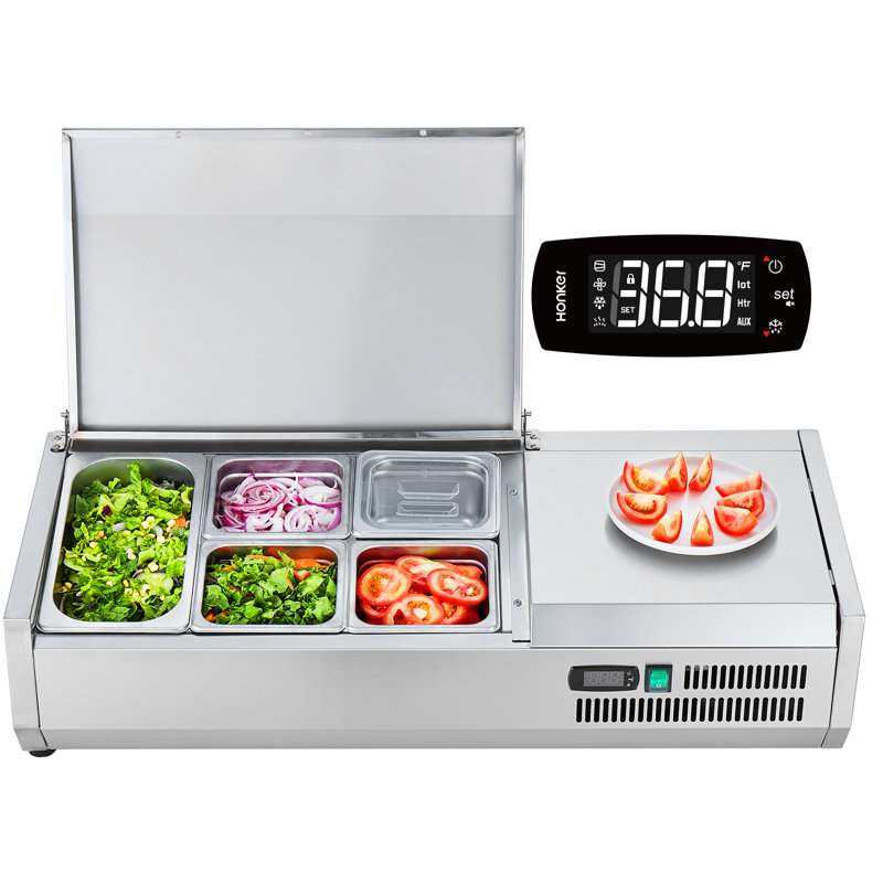 VEVOR Prep Refrigerator - 37.6''