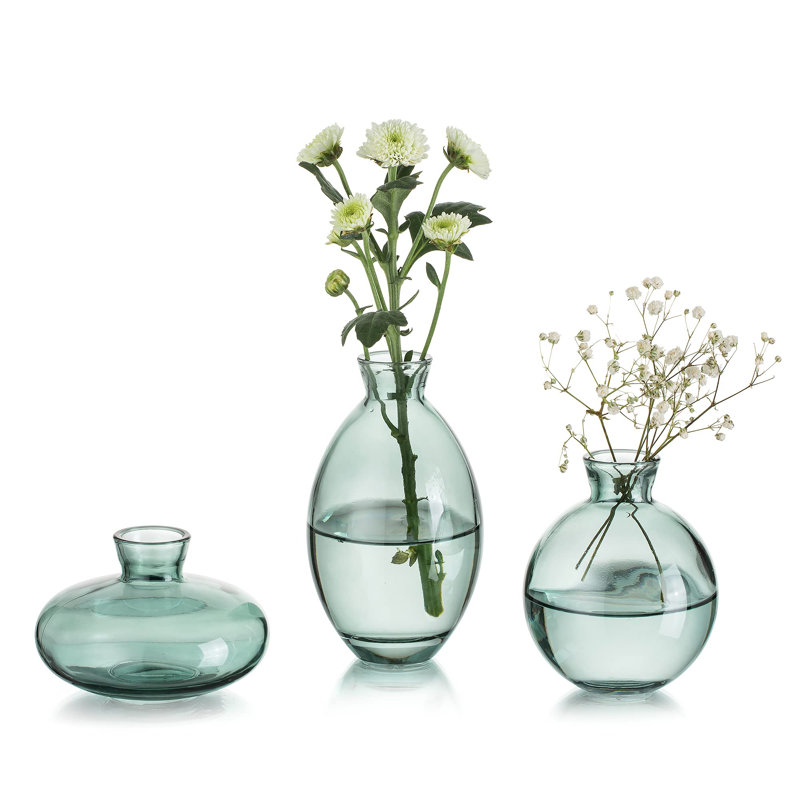 Ceandre Glass Table Vase, Green
