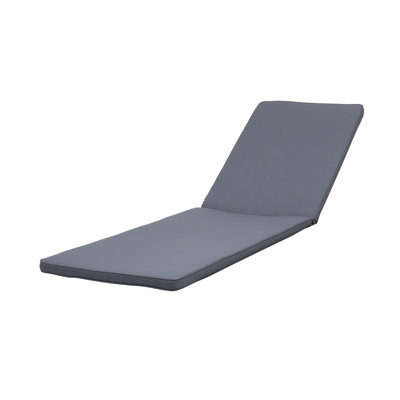 Water Resistant Outdoor 1.5 " Chaise Lounge Back Cushion