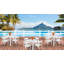 Table à 4 pieds Surf Inlay - Structure blanche-99447727-122071829