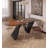 Solid Wood Dining Table with Creative Table Legs in Medieval Style-946744690