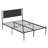 Upholstered Linen Blend Bed-70325857