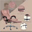 Fauteuil de massage, fauteuil inclinable avec hauteur réglable et repose-pieds-1368807596