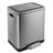 Steel Step On Kitchen Trash Can - 8 Gallons