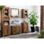 Haylee Wood Flat Wall Mirror