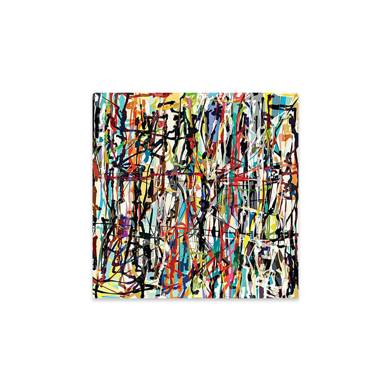 Pollock Wink VII, impression sur verre acrylique, H 24 po x l 24 po x P 0,25 po