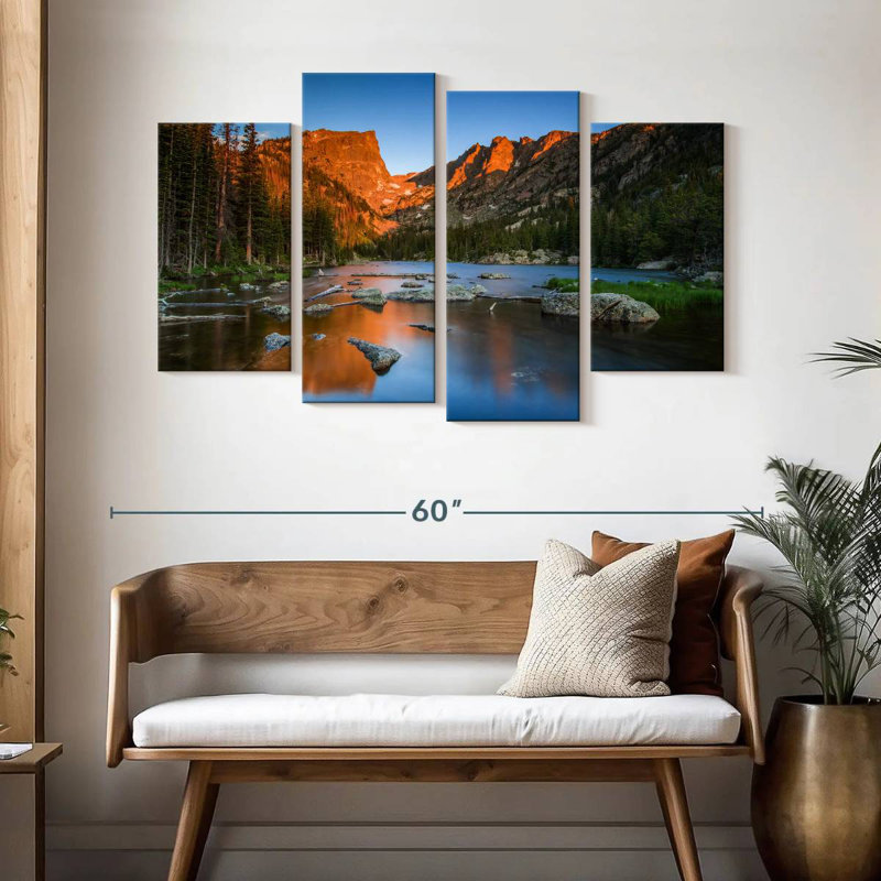 Alvord Dream Lake Landscape, H 32 po x l 52 po