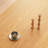 Creative Oak Solid Wood Acrylic Dining Table-107293741
