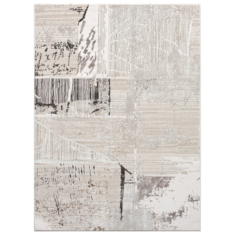 Aelish Abstract Indoor Rug, Rectangle 9'6" x 12'6"