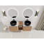 Meuble-lavabo mural avec lavabo d'art en céramique