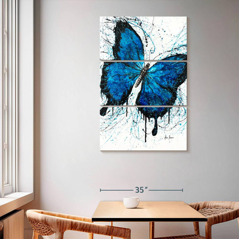 Brampt Beach Butterfly, 65" H x 42" W