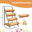 Jardinière verticale en métal avec roues Garden
