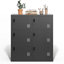 Armoire de rangement moderne à 6 portes pour employés, casiers en métal, armoire d'appoint