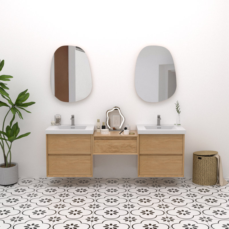 Ensemble de meuble-lavabo flottant 72 po Mellani