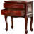 Aimien 21'' W Solid Wood Nightstand