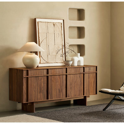 Solid Wood Accent Cabinet