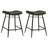 Amita Leather Upholstered Counter Stool Espresso-1065999184-1065999185