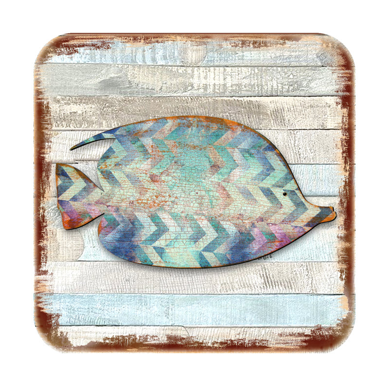 Wood Square 4 Piece Coaster Set