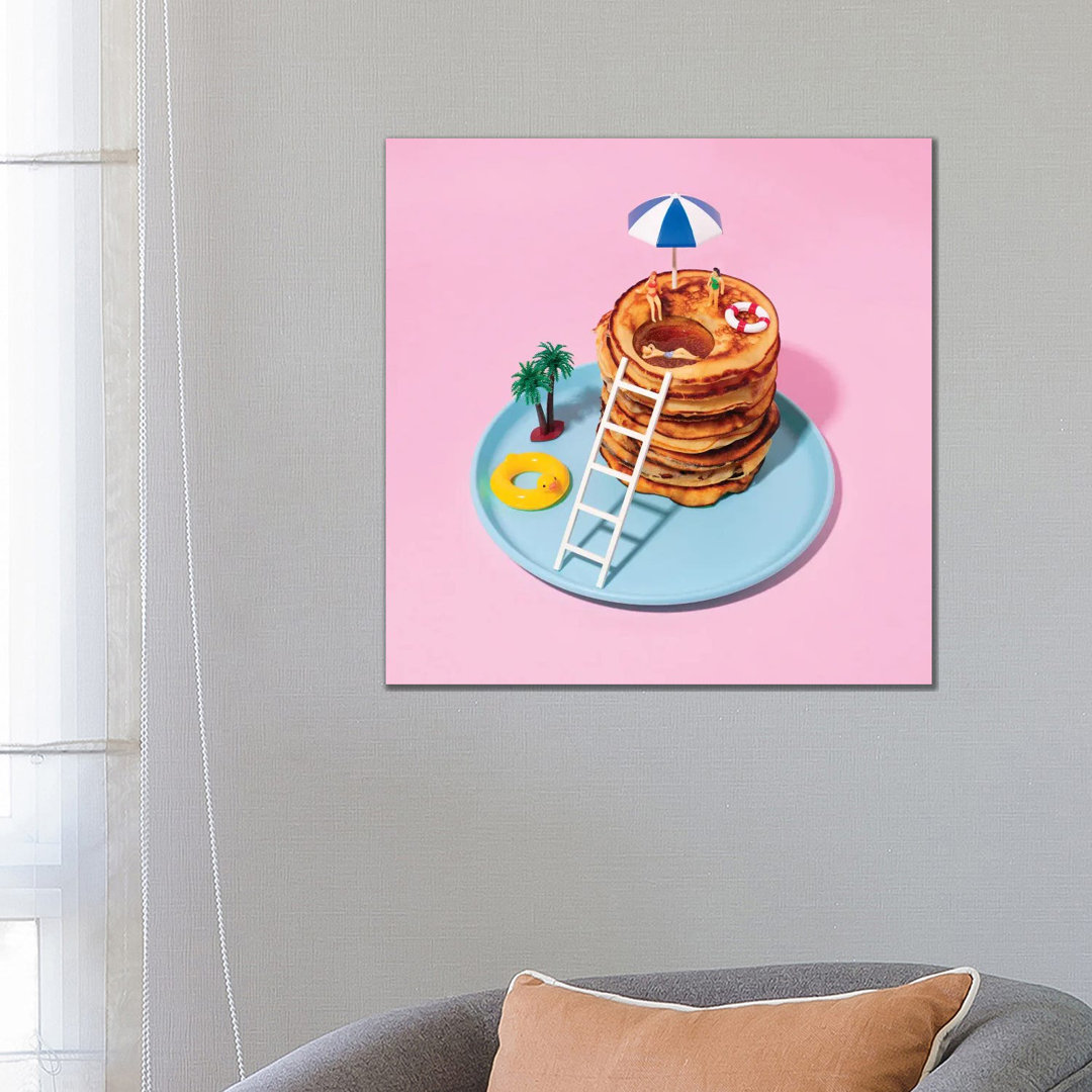 Pancakes Pool von Pepino De Mar - Galerie-verpackte Leinwand Giclée