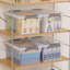 Boîte de rangement en plastique avec couvercle transparent (lot de 6)-1807017100