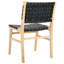 Chaise d'appoint en cuir Alston-1281083734