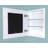 13.125'' W 16'' H Recessed Framed Medicine Cabinet Mirror 2 Adjustable-48220439